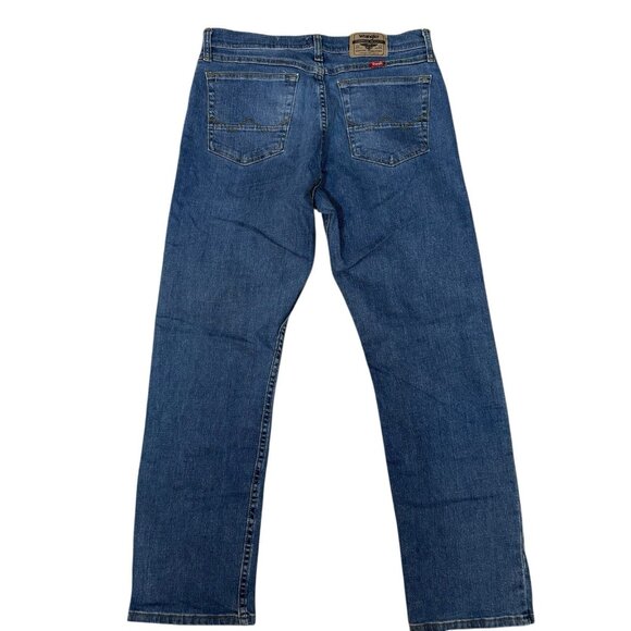 Wrangler Straight Fit Jeans Men's Size 33x30 - Picture 2 of 7